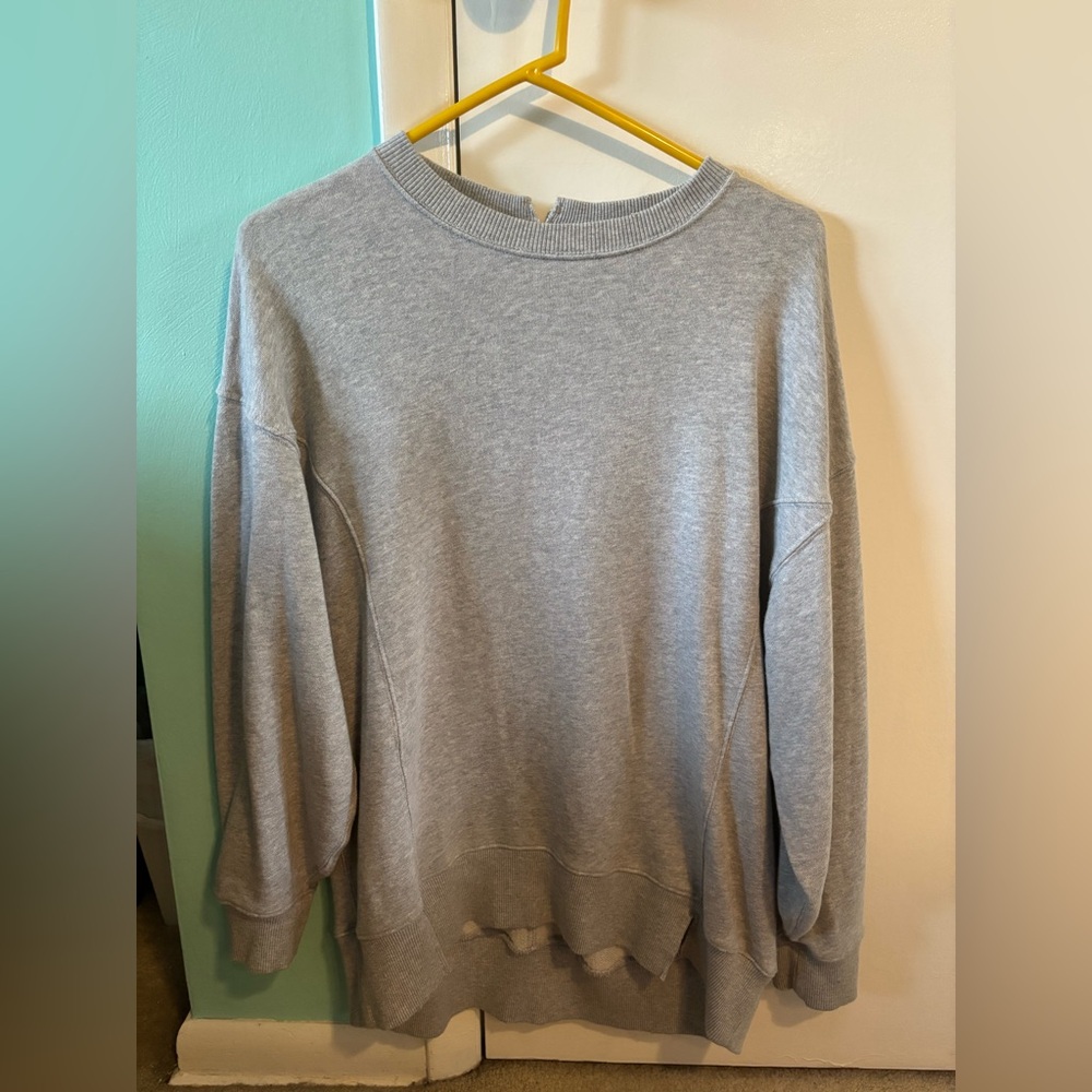 Aerie Gray Crewneck Sweatshirt